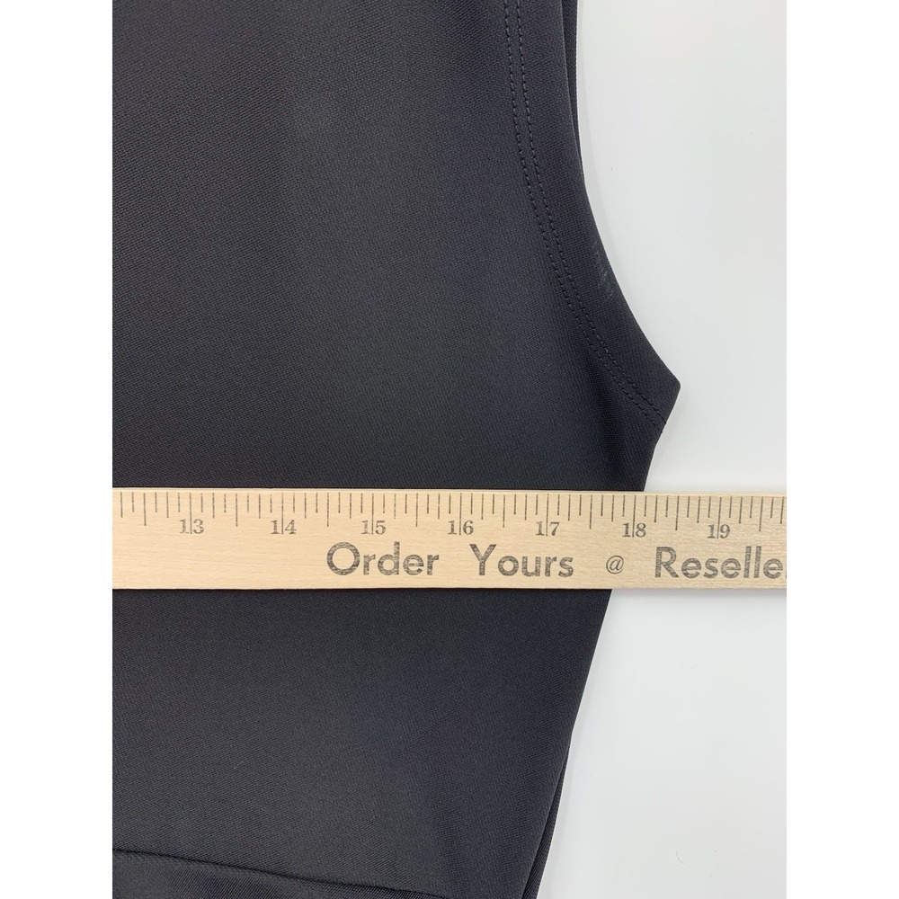 Banana Republic Black Sleeveless Midi Twist Dress - Picture 6 of 8